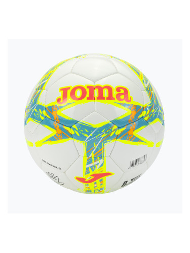 Футболна топка Joma Dali III flour turquoise/flour coral размер 4