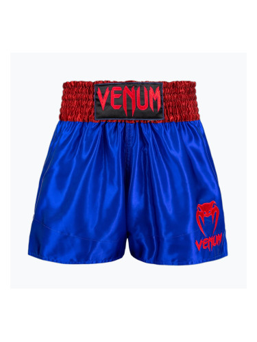 Мъжки шорти за тренировка по муай тай Venum Classic, тъмносини/червени