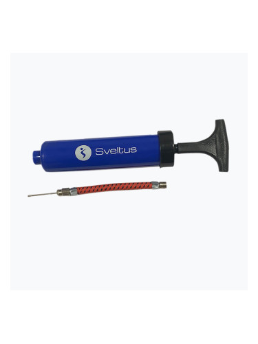Помпа за топка Sveltus Hand Pump with Needle blue