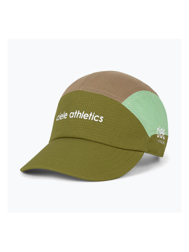 Шапка с козирка Ciele Athletics FSTCap SC Field Iconic SL terrain/pistachio
