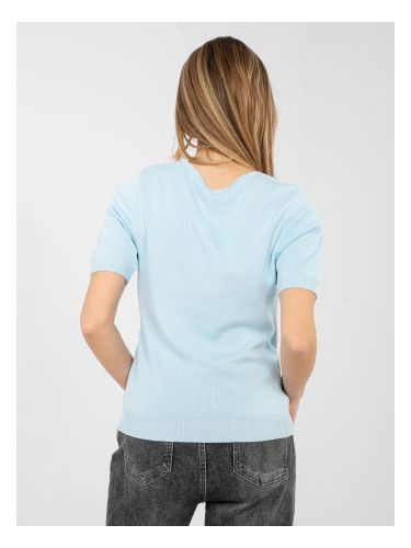 Светлосин пуловер