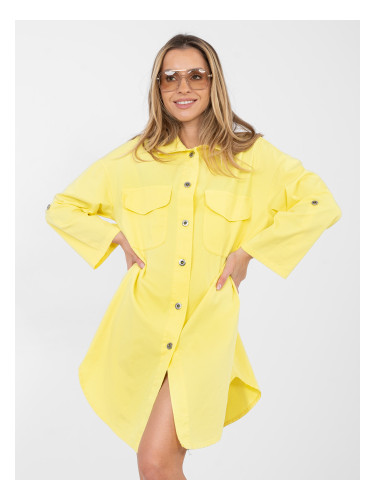 Жълта рокля-риза