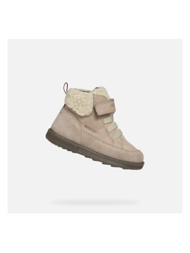 Бежови момчешки боти Geox Hynde WPF