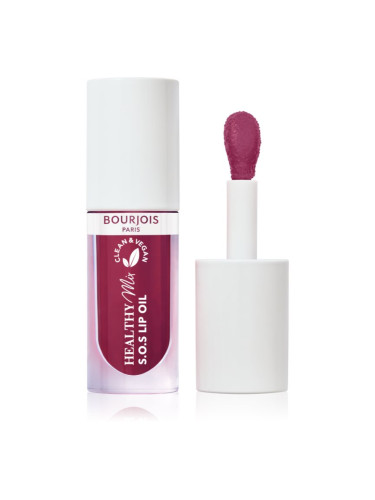 Bourjois Healthy Mix S.O.S Lip Oil масло от нар с хидратиращ ефект цвят 09 Berry Delight 4.5 гр.
