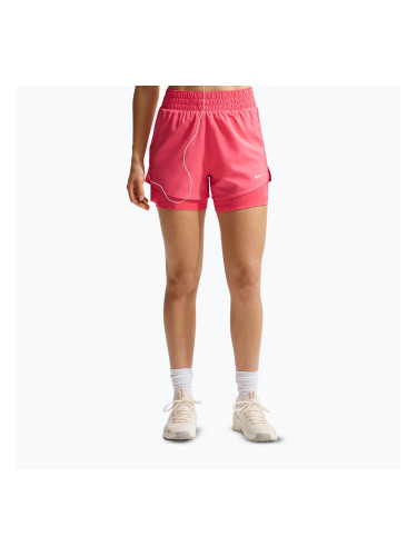 Дамски шорти Nike One Dri-Fit с висока талия 3“ 2In1 sea coral/white