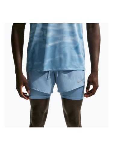 Мъжки шорти за бягане Nike Stride Dri-Fit Hybrid 5“ work blue