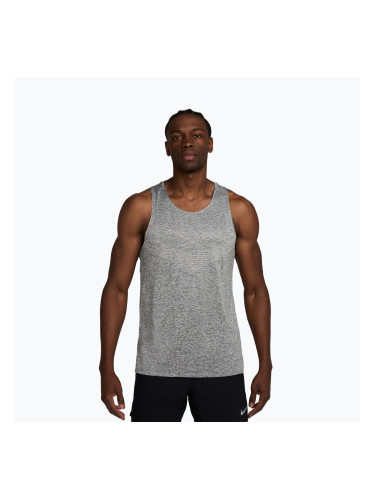 Мъжка тениска за бягане Nike Stride Dri-Fit ADV smoke grey/heather