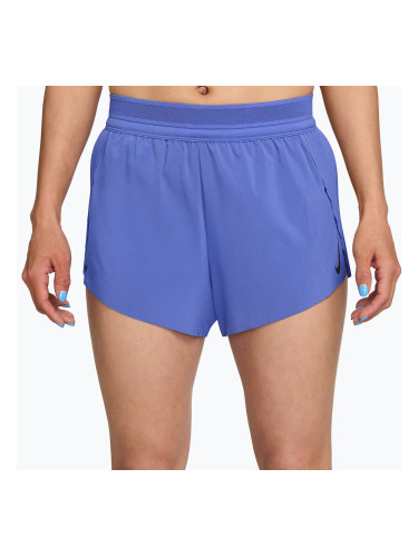 Дамски шорти за бягане Nike AeroSwift Dri-Fit ADV Mid-Rise 3" sapphire/black/white/black