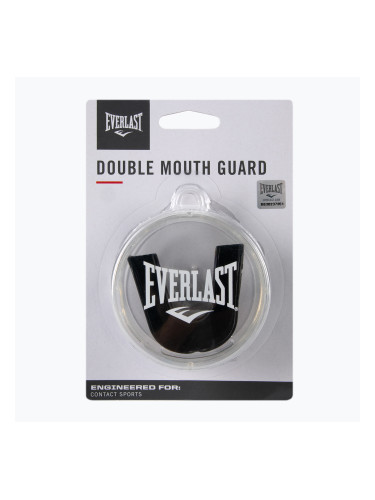 EVERLAST двоен протектор за челюст черен 4410