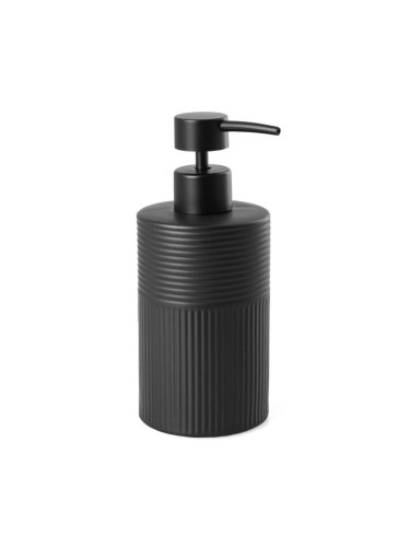 Дозатор за сапун Tusa - черен керамичен