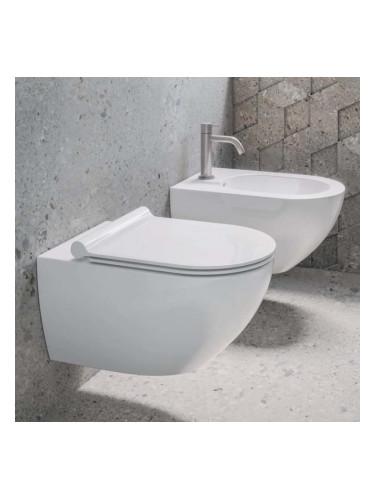 Catalano Sfera Silentech тоалетна без ръб с бавно падаща седалка