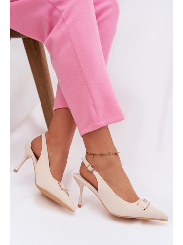 Дамски сандали на ток Lurella