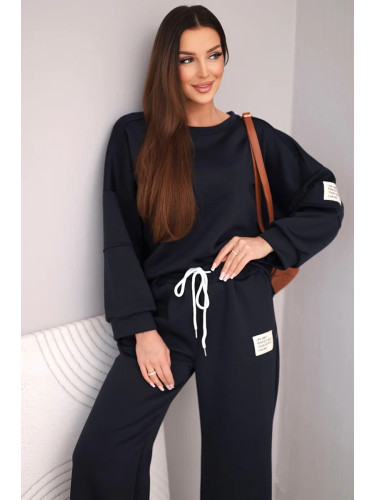 Дамски комплект Kesi Włoski от суитшърт + панталон