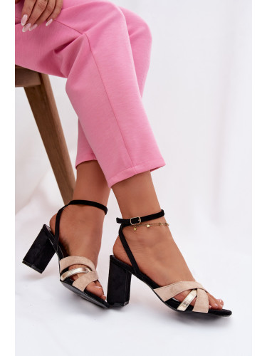 Дамски сандали на ток Karilora