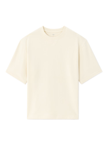 Крем тениска Celio с голям размер