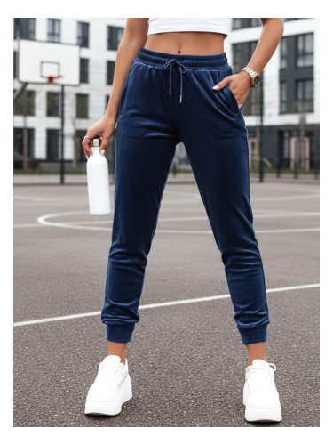 Дамски спортни панталони в синьо