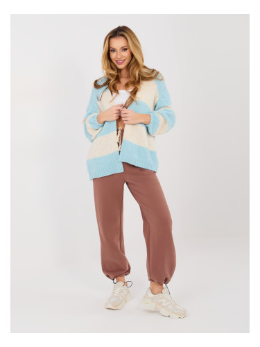 Раиран пуловер-кардиган