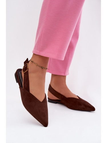 Еко велурени балеринки Boto Palerra