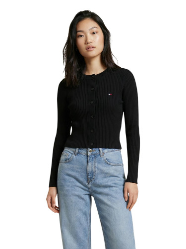 Черен кардиган Tommy Hilfiger