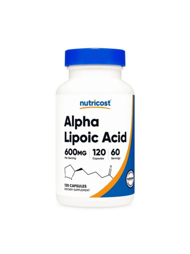 Алфа-липоева киселина 300 mg 120 капсули | Nutricost