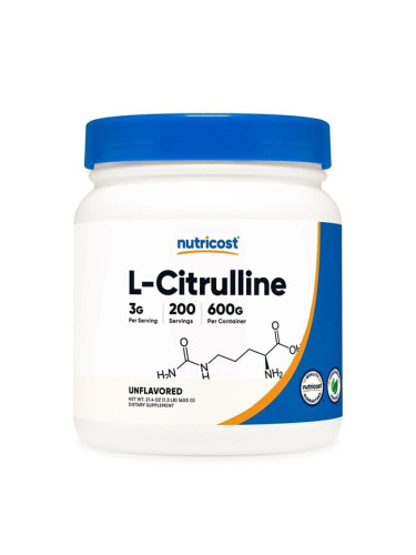 L-Цитрулин 600 g прах | Nutricost