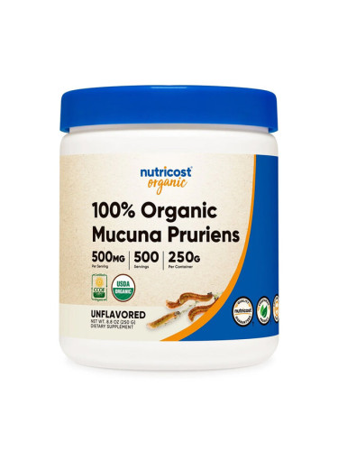 Мукуна Органик 250 g прах | Nutricost