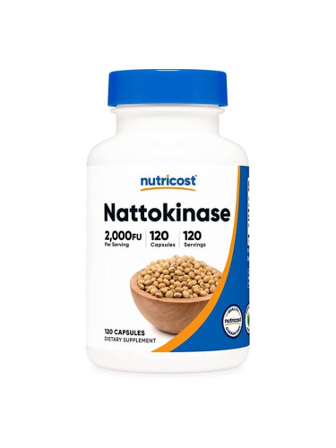 Натокиназа 100 mg 120 капсули | Nutricost