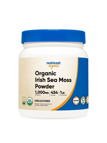 Ирландски мъх органик (червени морски водорасли) 454 g прах | Nutricost