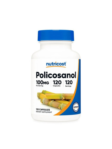 Поликосанол 100 mg 120 капсули | Nutricost