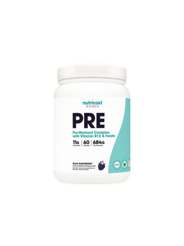 Pre-Workout Complex with B-Vitamins and Folate 684 g прах | Nutricost
