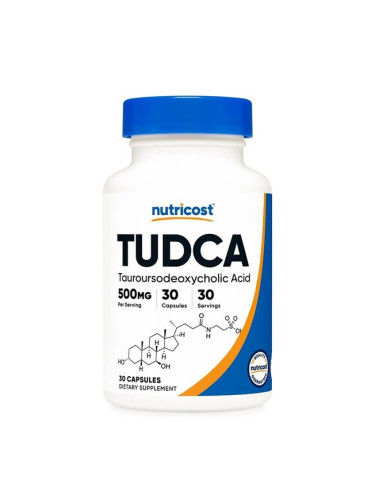 Тауроурсодезоксихолова киселина 500 mg 30 капсули | Nutricost