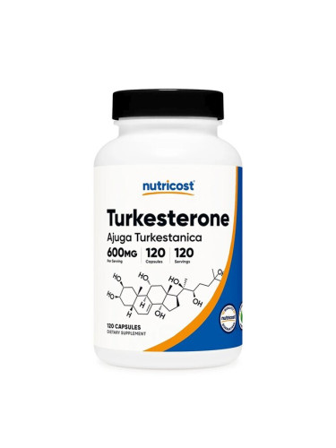 Туркестерон 60 mg 120 капсули | Nutricost