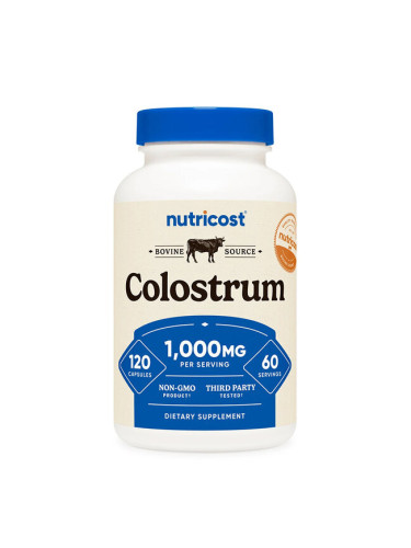 Коластра (говежда) 500 mg 120 капсули | Nutricost