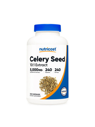 Целина (екстракт от семена) 500 mg 240 капсули | Nutricost