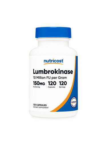 Лумброкиназа 150 mg 120 капсули | Nutricost
