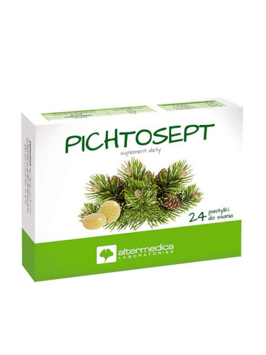 Пихтово масло (от Сибирска ела) 24 пастили за смучене | Alter Medica