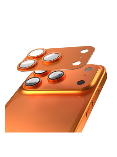 Etteri протектор задна камера пълна защита за iPhone 17 Pro Max (6.9), оранжев