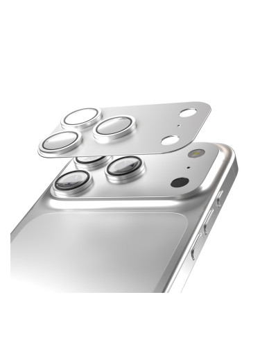 Etteri протектор задна камера пълна защита за iPhone 17 Pro Max (6.9), сребрист