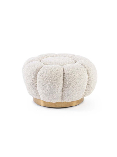 Пуф FLOREL от естествен материал
