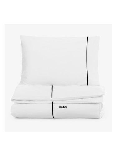 Спално бельо памучен сатен ПРЕМИУМ СТАЙЛ ЧЕРНО, 2 части