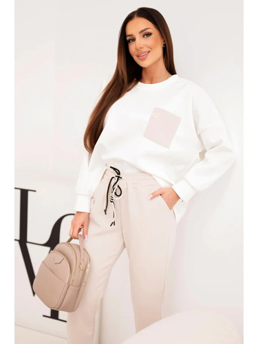 Дамски комплект Kesi Włoski с контрастен джоб