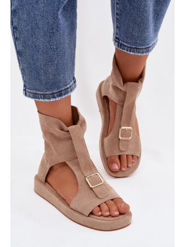 Дамски високи сандали Coralya