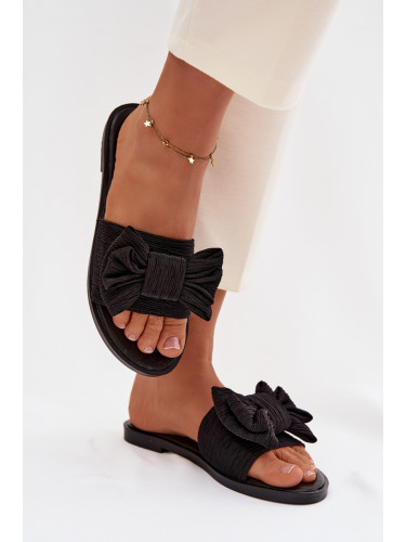 Дамски чехли с панделка Amivelle