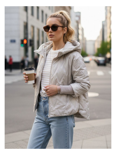 Дамско зимно яке и прави дънки