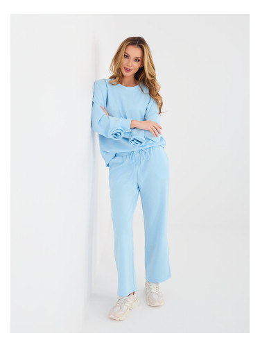 Светлосин дамски комплект