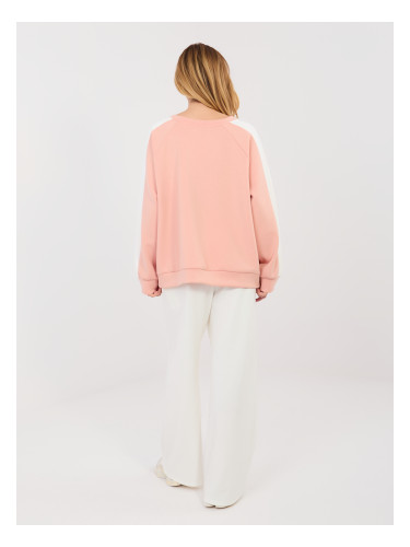 Дамски комплект за големи размери със суитшърт