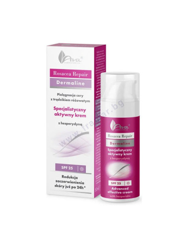 АВА ROSACEA REPAIR ДНЕВЕН КРЕМ С ХЕСПЕРИДИН SPF 25 50 мл