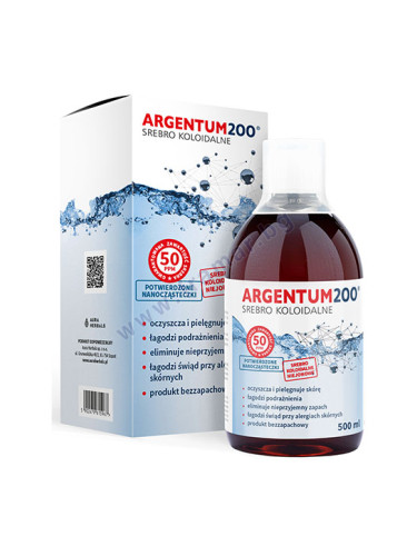 АУРА ХЕРБАЛС АРГЕНТУМ200 КОЛОИДНО СРЕБРО 50 ppm 500 мл 