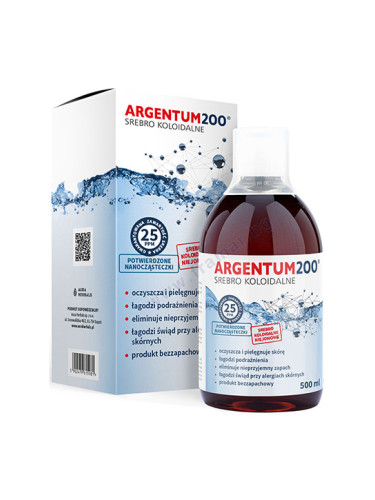 АУРА ХЕРБАЛС АРГЕНТУМ200 КОЛОИДНО СРЕБРО 25 ppm 500 мл 