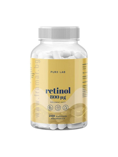 АУРА ХЕРБАЛС РЕТИНОЛ ПЮР ЛАБ капсули 800 µg * 240 